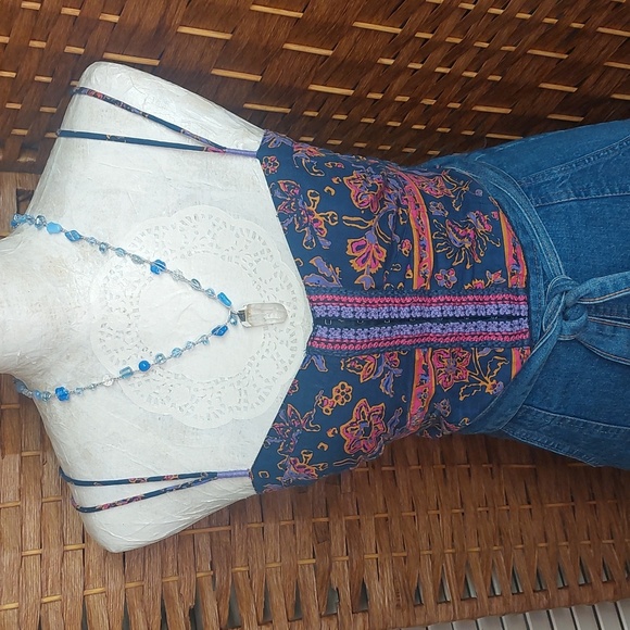 Quartz Crystal Necklace Handcrafted by Rust Belt Raised - Picture 8 of 16